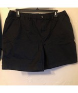 NWT Chubbies The Dark N Stormies XXL 7" Originals Stretch Twill Shorts Black - $28.70