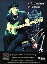 Billy Sheehan 1997 Yamaha Attitude Limited II Bass guitar advertisement ad print - £3.38 GBP