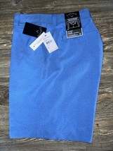 CALLAWAY PERFORMANCE MEN&#39;S GOLF SHORTS SIZE 36 BLUE OPTI DRY STRETCH. NW... - $19.79