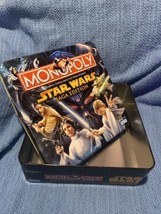 Star Wars Monopoly Saga Edition 2005 Rare Tin Box collection-TIN BOX ONLY- - $9.89