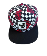 NEFF x Disney Mickey Mouse Floral Check Snapback Hat Cap - $753.32 MXN