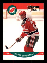 1990-91 Pro Set #176a Patrik Sundstrom New Jersey Devils ERR - £2.30 GBP