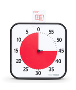 12 Inch Visual Timer 60 Minute Kids Desk Countdown Clock with Dry Erase ... - $49.89 CAD