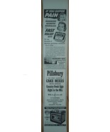 Anacin Pillsbury Rebat HC Small Magazine Advertising Print Ad Art 1950s - €3,40 EUR