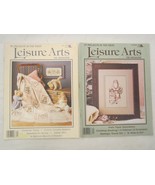 (Lot of 2) Magazines LEISURE ARTS April December 1988 [Z169b] - $4.78