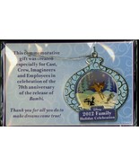 DISNEY CAST MEMBER FAMILY HOLIDAY CELEBRATION 2012 BAMBI ORNAMENT NEW - $188.01 MXN