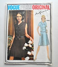 Vogue Paris Original Pattern Molyneux Uncut Size 12 2442 Dress VTG 60s 7... - $437.30 MXN Vogue Paris Original Pattern Molyneux Uncut Size 12 2442 Dress VTG 60s 7... - $437.30 MXN