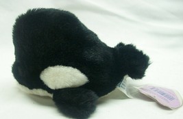 Puffkins Toby The Orca Killer Whale 5&quot; Plush Stuffed Animal Toy New - £11.73 GBP