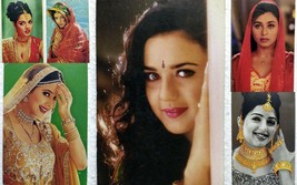 Bollywood Rani Preity Urmila Bhoomika Celina Mamta 6 Postcard Post Card Lot Set - £27.88 GBP