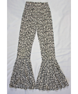 Girls Cheetah Print Flare Leg Pants 22 X 29 Missing Tag - $162.71 MXN