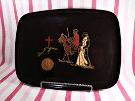 Beautiful Limited Edition COUROC 200th Anniversary Old Monterey CA Bakelite Tray - £22.38 GBP
