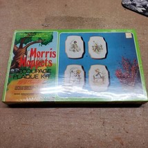 Morris Moppets Decoupage Plaque Kit New Sealed VTG 031-422 - $28.66