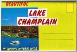 Vermont Souvenir Folder Beautiful Lake Champlain 12 Views - $3.95