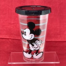 Disney Store Acrylic Tumbler Full Size Cup Mickey Mouse 16 oz  - £11.85 GBP