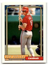 1992 Topps #47 Rex Hudler    St. Louis Cardinals Baseball Cards EX/NM ID:55885 - $1.67