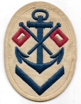 WWII Germany Kriegsmarine NCO Signals Man NOS Career Insignia Sleeve Patch - $20.00