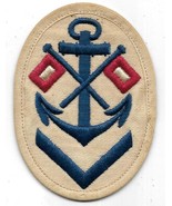WWII Germany Kriegsmarine NCO Signals Man NOS Career Insignia Sleeve Patch - $20.00