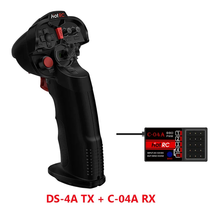 Hotrc DS-4A 2.4G 4 Channel Single Hand RC Radio Transmitter with 4Ch Receiver fo - £44.61 GBP