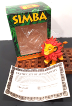 Grolier Vtg Disney Christmas Magic Ornament The Lion King &quot;Simba&quot; w/ Coa Simba - £6.78 GBP