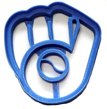 Milwaukee Brewers Glove Logo Baseball Sport Cookie Cutter Made in USA PR... - $3.99