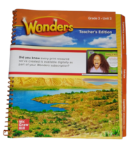 Wonders Reading Grade 3 Unit 3 Teachers Ed 2020 Homeschool Language Elementary - £25.66 GBP