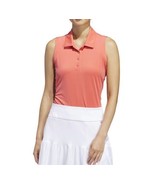 NWT Adidas Women&#39;s Ultimate 365 Sleeveless Golf Polo Shirt Size XS Coral... - $29.45 CAD