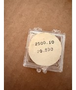 NEW Old Stock Vintage ORIGINAL Bulova Accutron Watch 2500.10 Part # 20.5... - $428.70 MXN