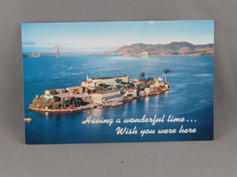 Vintage Postcard - Alcatraz Having a Wonderful Time - Smith News Co. - £11.72 GBP