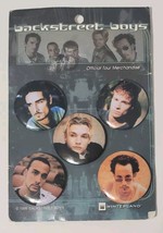 Backstreet Boys Winterland Pins Buttons 1999 Official Tour Merchandise NOS - $10.39