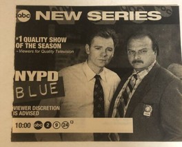 Tv Show NYPD Blue Tv Guide Print Ad David Caruso Dennis Franz Tpa14 - £4.63 GBP