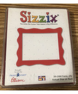 Sizzix Jelly Frame 38-0166 Original Large Red Die Cut In Case Provo Craft - $10.29
