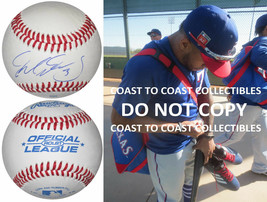 Delino DeShields Cleveland Indians Rangers signed autographed baseball COA proof - £50.98 GBP