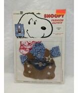 Determined Toy Snoopy Fashion Outfit Cowboy 4418 Fits 11&quot; Snoopy Plush - $29.70