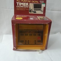 Spartus Digital Timer Alarm Clock Vintage Model 1530-61 Rare NEW Open Box  - $32.66
