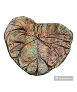 Hand-made leaf pottery.I&#39;m not quite sure what it is made of , it&#39;s very... - £115.54 GBP