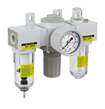 Compressed Air Filter Regulator Lubricator Frl, Air Preparation, Unit Co... - $73.97