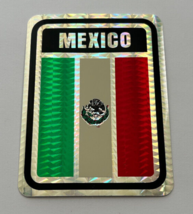 Mexico Country Flag Reflective Decal Bumper Sticker Banderia - $6.79