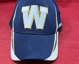 Hat CFL Football Reebok Winnipeg Blue Bombers VTG Large /XL Fitted Elastic - £31.60 GBP