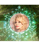 Dolly Parton Snowflake Multi Colors Blinking Lit Holiday Christmas Tree ... - £12.82 GBP