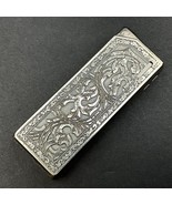 Colibri Vintage Decorative Ornate Scrollwork Floral Cigarette Lighter Fr... - $60.90 CAD