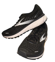 Brooks Ghost 13 Womens Running Walking Shoes Athletic Sneakers Black Size 10 med - £31.43 GBP