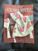Vintage Afghans by Columbia Minerva Patterns Knitting Crochet Book 742 - £9.71 GBP