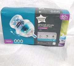 3 Count Tommee Tippee 5oz. Anti-Colic Baby Bottles Slow Flow Breast-Like  image 2