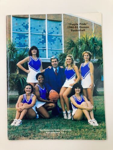 1980-1981 College Purple Pride Demon Basketball Northwest State University - $18.97