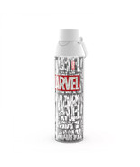 Marvel Logo Wrap 24 Oz Venture Lite Insulated Tervis® Bottle Black - £28.91 GBP