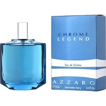 CHROME LEGEND by Azzaro EDT SPRAY 2.6 OZ For MEN - $44.39