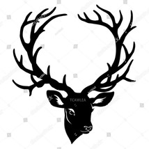 Deer Antlers Elk Metal Cutting Dies Scrapbook Card Making Craft - £9.65 GBP