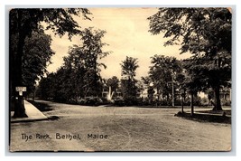 View In The Park Bethel Maine ME DB Postcard Y7 - £3.17 GBP