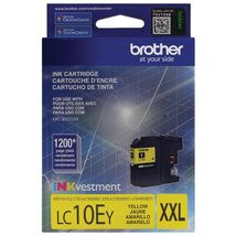 Brother Printer LC10EY Super High Yield Yellow Ink Cartridge - $27.28