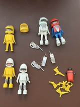 vtg 1974 Playmobil Playmo Space Astronauts Figures & Accessories Lot for ship - $18.76